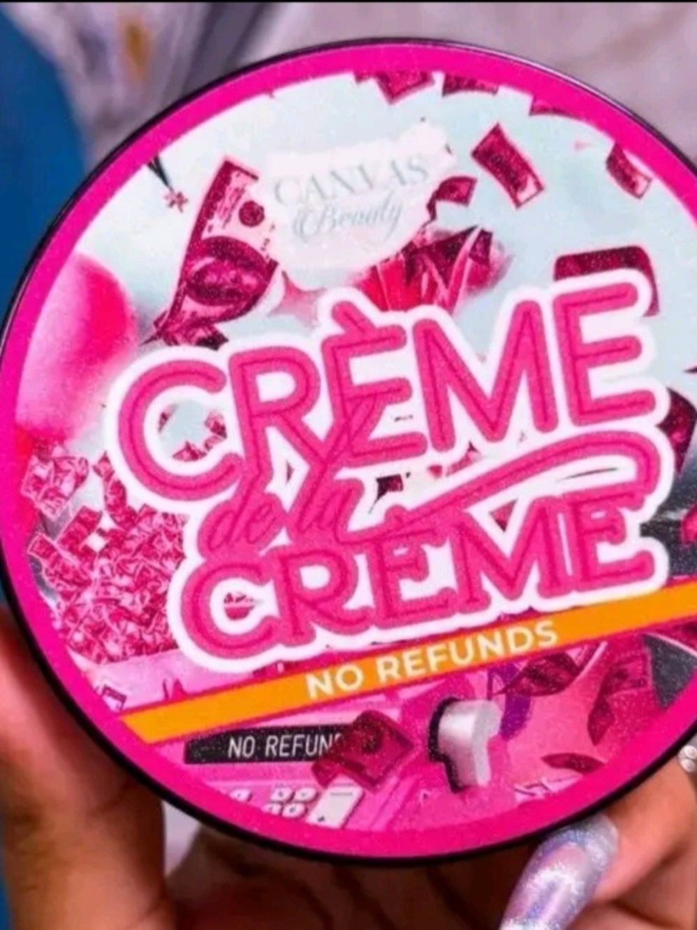 Canvas Beauty Butter Cream Body Butter "No Refunds" Full Size – Brand New in Box